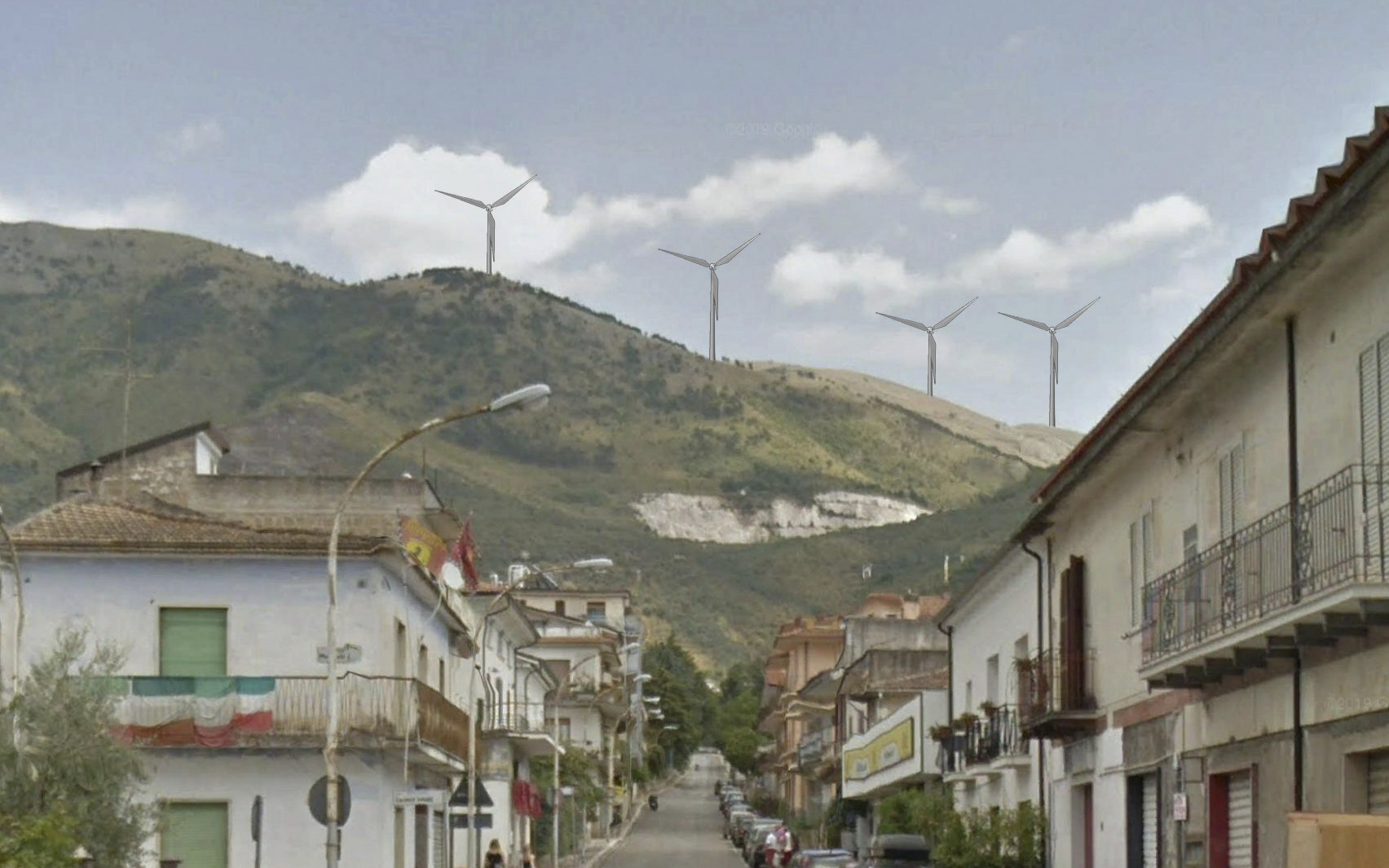 Foto Inserimento Parco Eolico